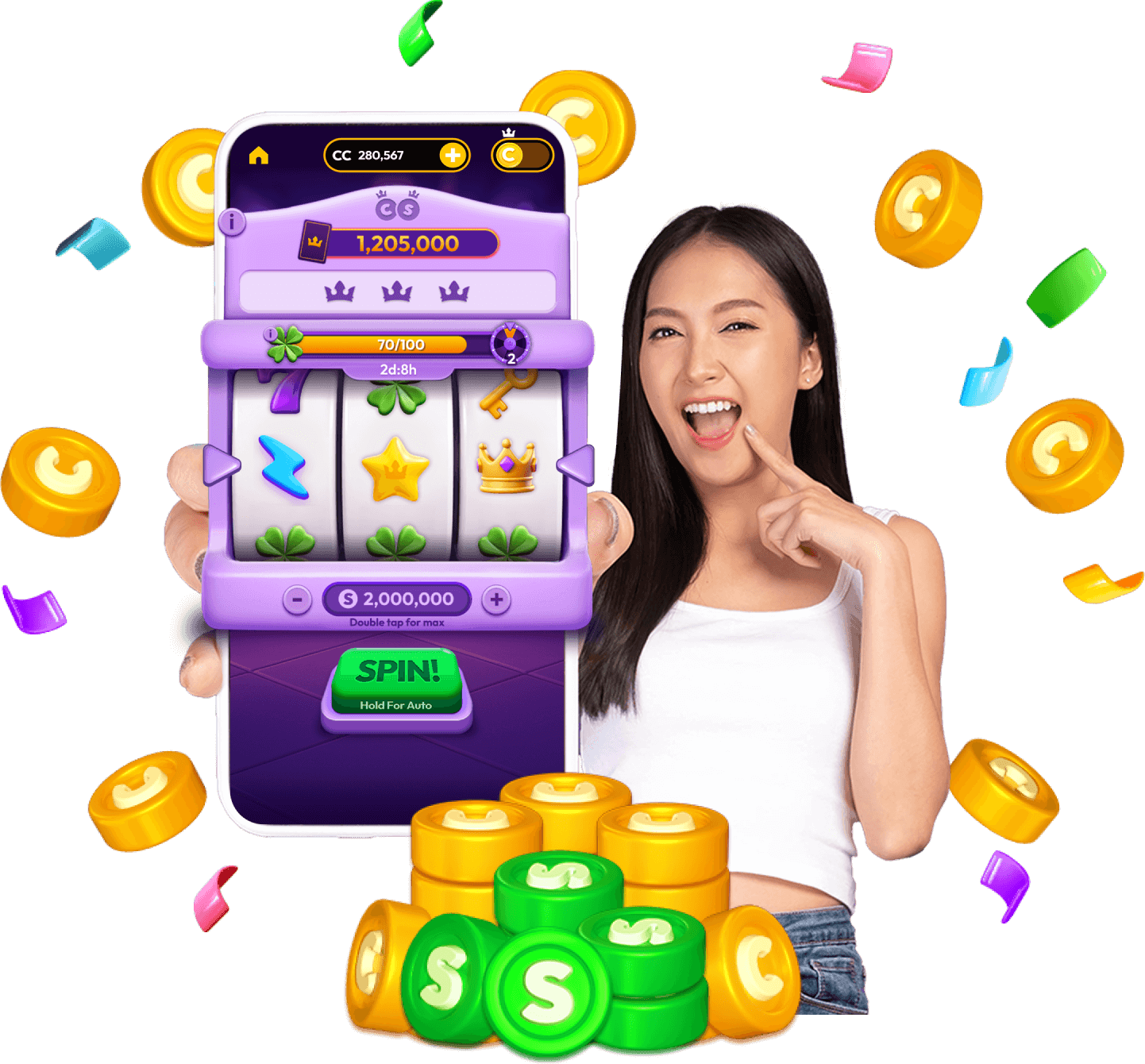 Crown Coins Casino Mobile App